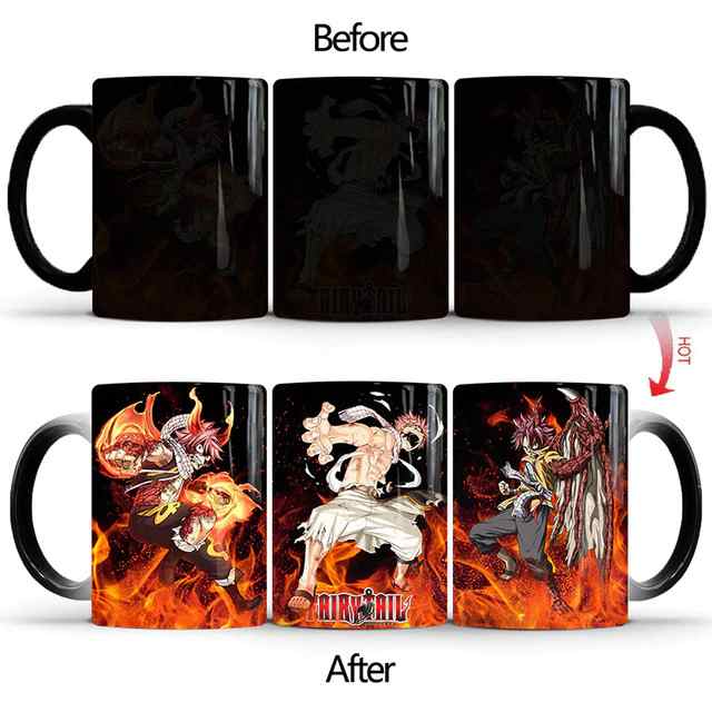 Fairy Tail Chibi Characters 10oz Drinking Mug Anime Manga 