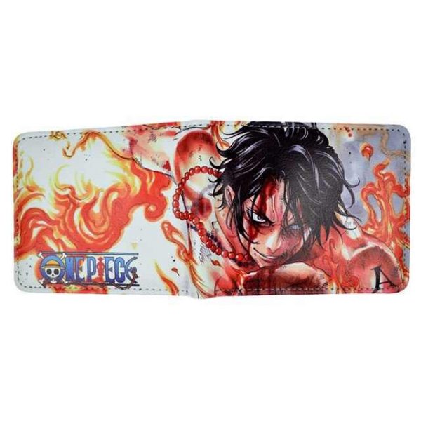 one piece ace wallet