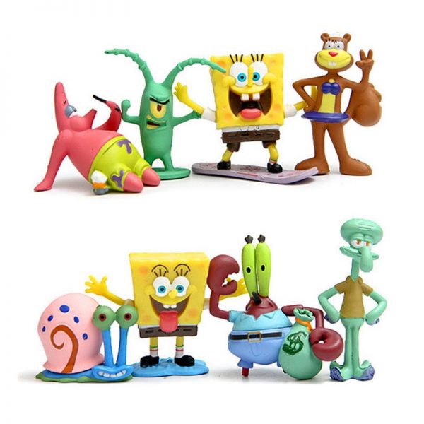 spongebob figure set