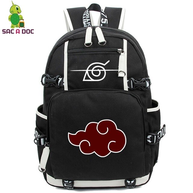 naruto akatsuki backpack