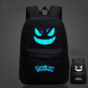 gengar glow in the dark backpack