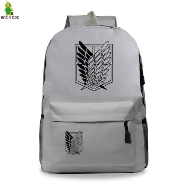 attack on titan levi backpack