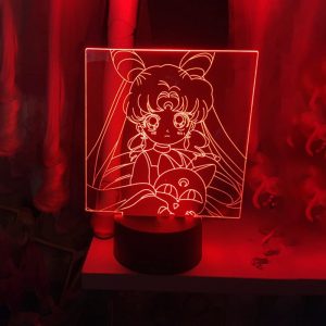 sailor moon lamp figure