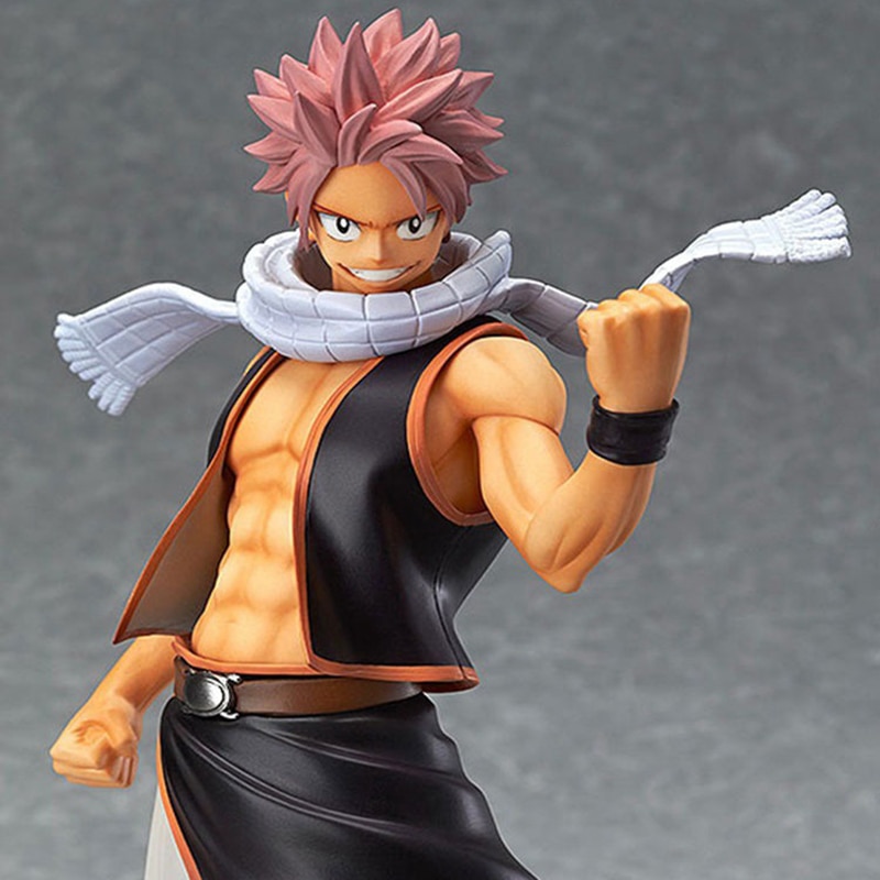 Anime Fairy Tail 2 Generations Natsu Dragnee Hold Fire Action Figure Dolls Toy 
