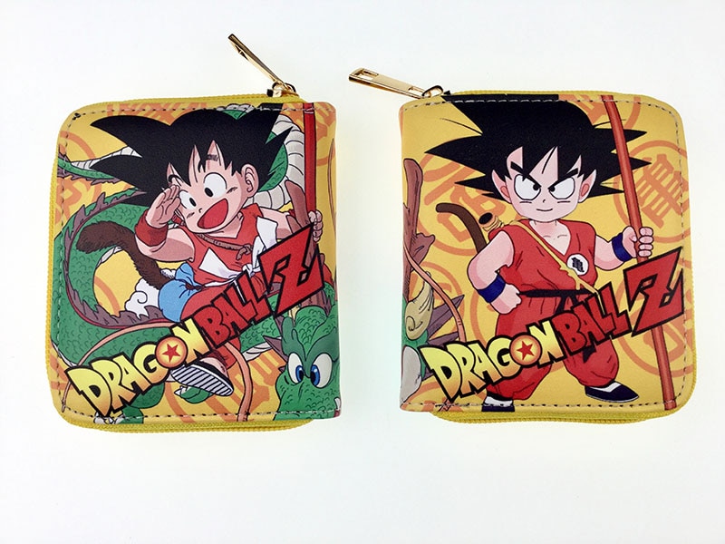 Details about   Dragon ball Z DBZ Bifold wallet cosplay Son Goku anime Wallet Purse billfold 