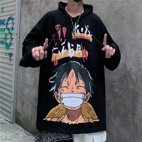 one piece anime sweater