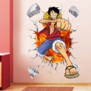 one piece wall decal