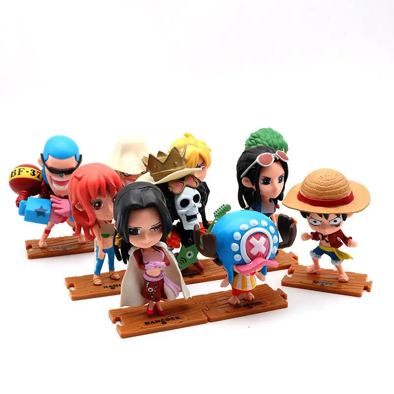 One Piece Chibi Figures  Luffy,Sanji,Zoro.. [Free Shipping]