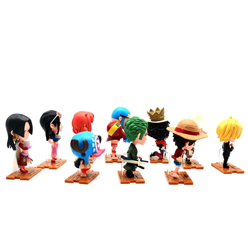 One Piece Anime Heroes Action Figure - Choose Monkey D Luffy, Roronoa Zoro  or Sanji with Bonus Stickers