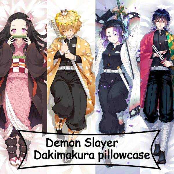 demon slayer body pillow