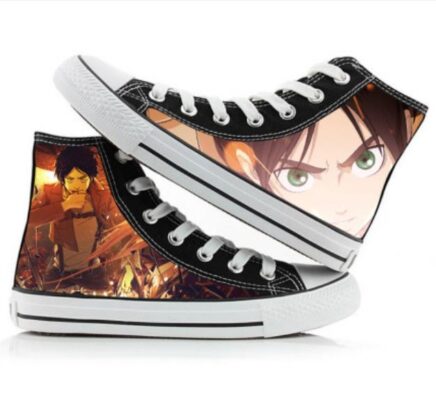 attack on titan shoes converse