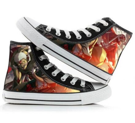painted converse shoes, attack on titan