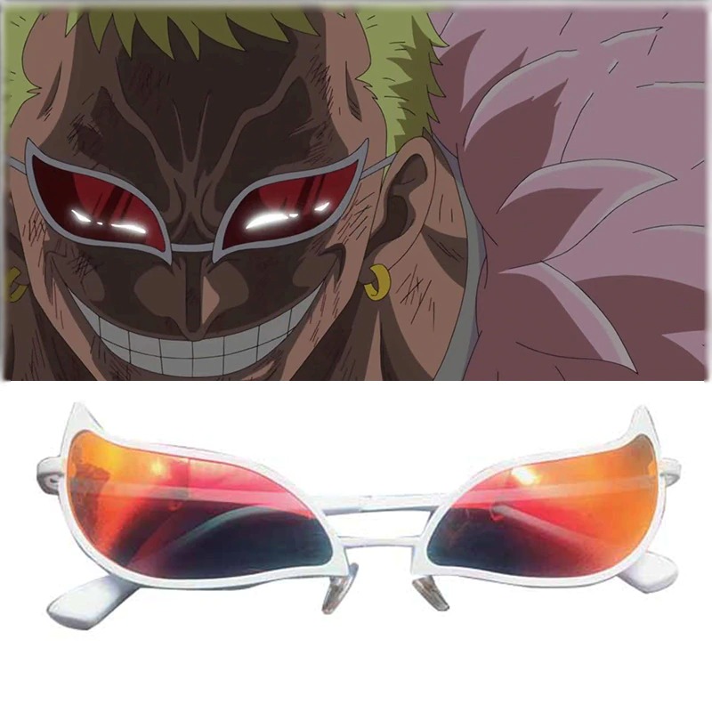  RCXKOOM Donquixote Doflamingo Glasses One Piece Anime Halloween  Cosplay Sunglasses : Clothing, Shoes & Jewelry
