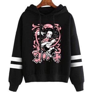 pink demon slayer hoodie