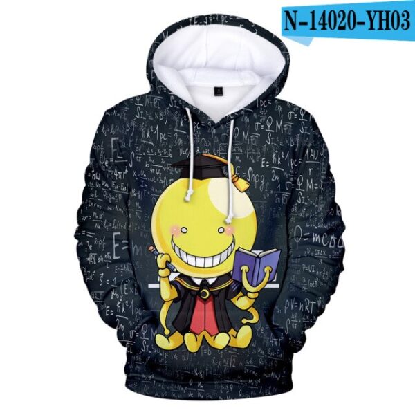 assassination classroom koro sensei hoodie