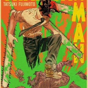 chainsaw man manga covers