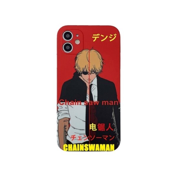 chainsaw man iphone case