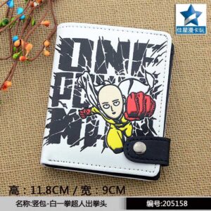 one punch man wallet leather