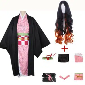 Nezuko cosplay full set with wig