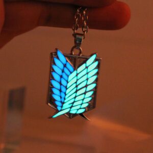 Attack on titan necklace wings of freedom
