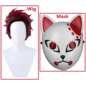 tanjiro wig and mask
