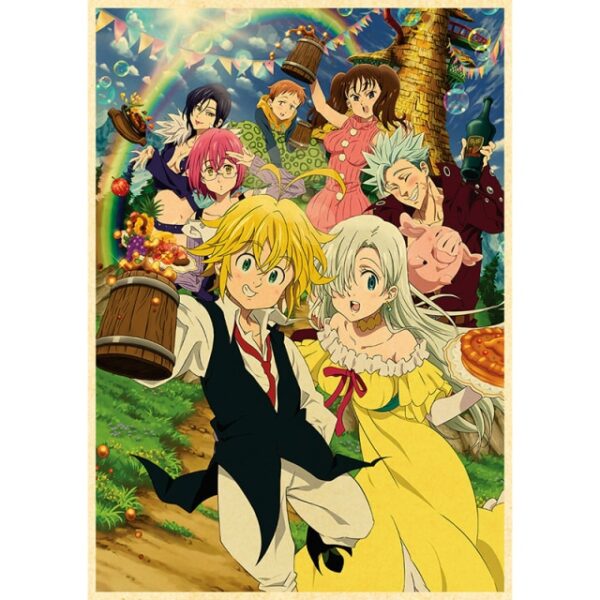 The Seven Deadly Sins Anime Posters