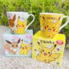 Pikachu and eevee mugs