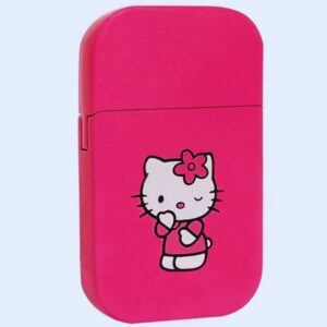 hello kitty lighter with pink flame