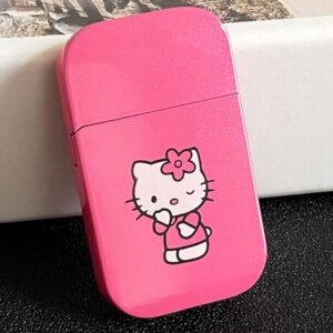 hello kitty torch lighter pink flame