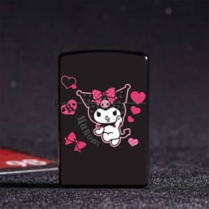 black hello kitty lighter