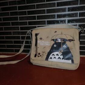 Totoro Messenger Bag Crossbody Shoulder Canvas photo review
