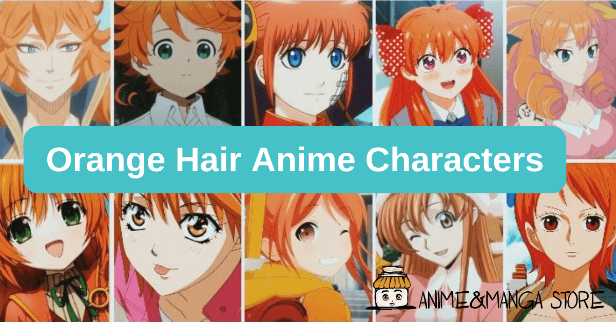Top 48 image orange haired anime characters 