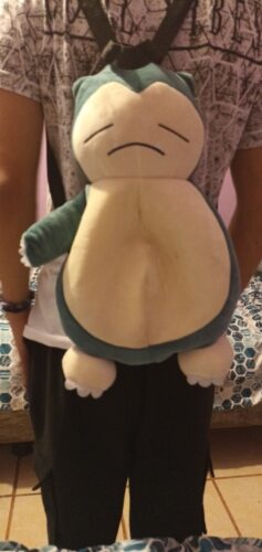 Snorlax Plush Backpack photo review