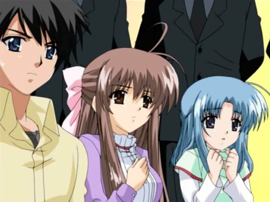 Ryo, who refuses to get married, and Shizuka