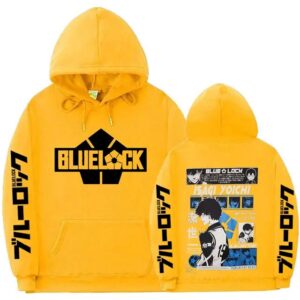 blue lock yoichi isagi hoodie